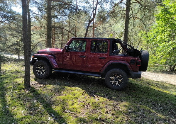 Jeep Wrangler cena 214999 przebieg: 39200, rok produkcji 2021 z Bisztynek małe 631